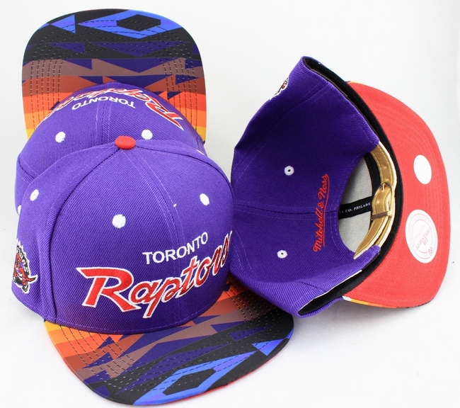NBA Toronto Raptors MN Strapback Hat #01